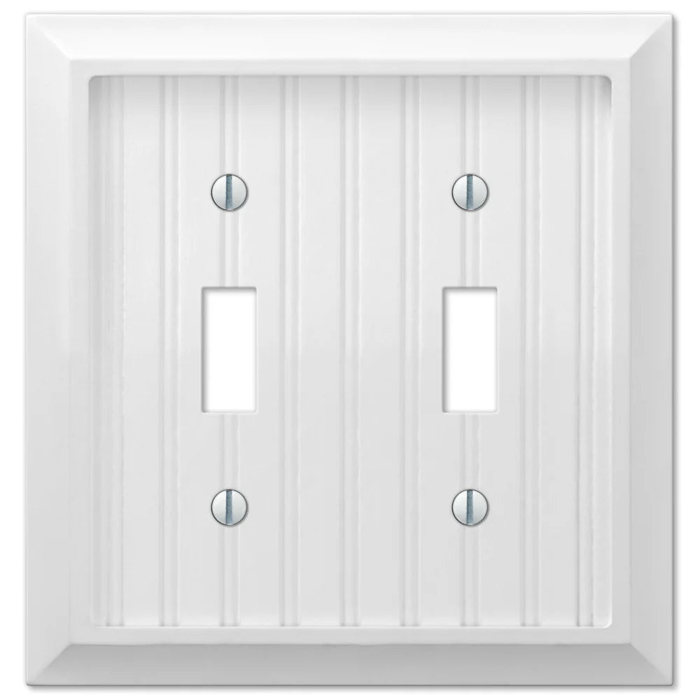 Cottage White Double Toggle