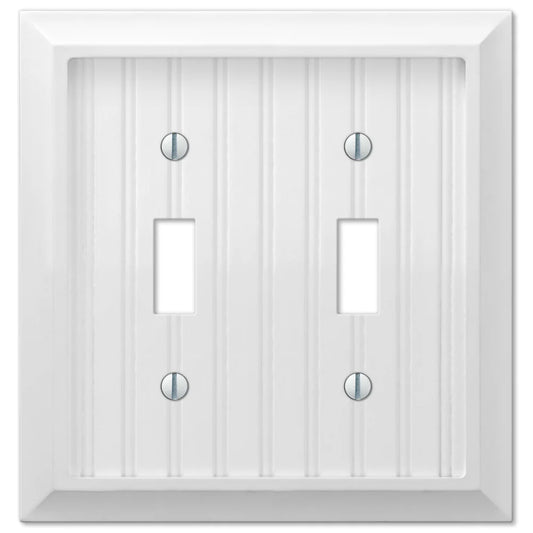 Cottage White Double Toggle