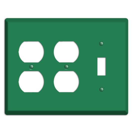 Baxter Simply Green 2 Duplex / Toggle Wallplate