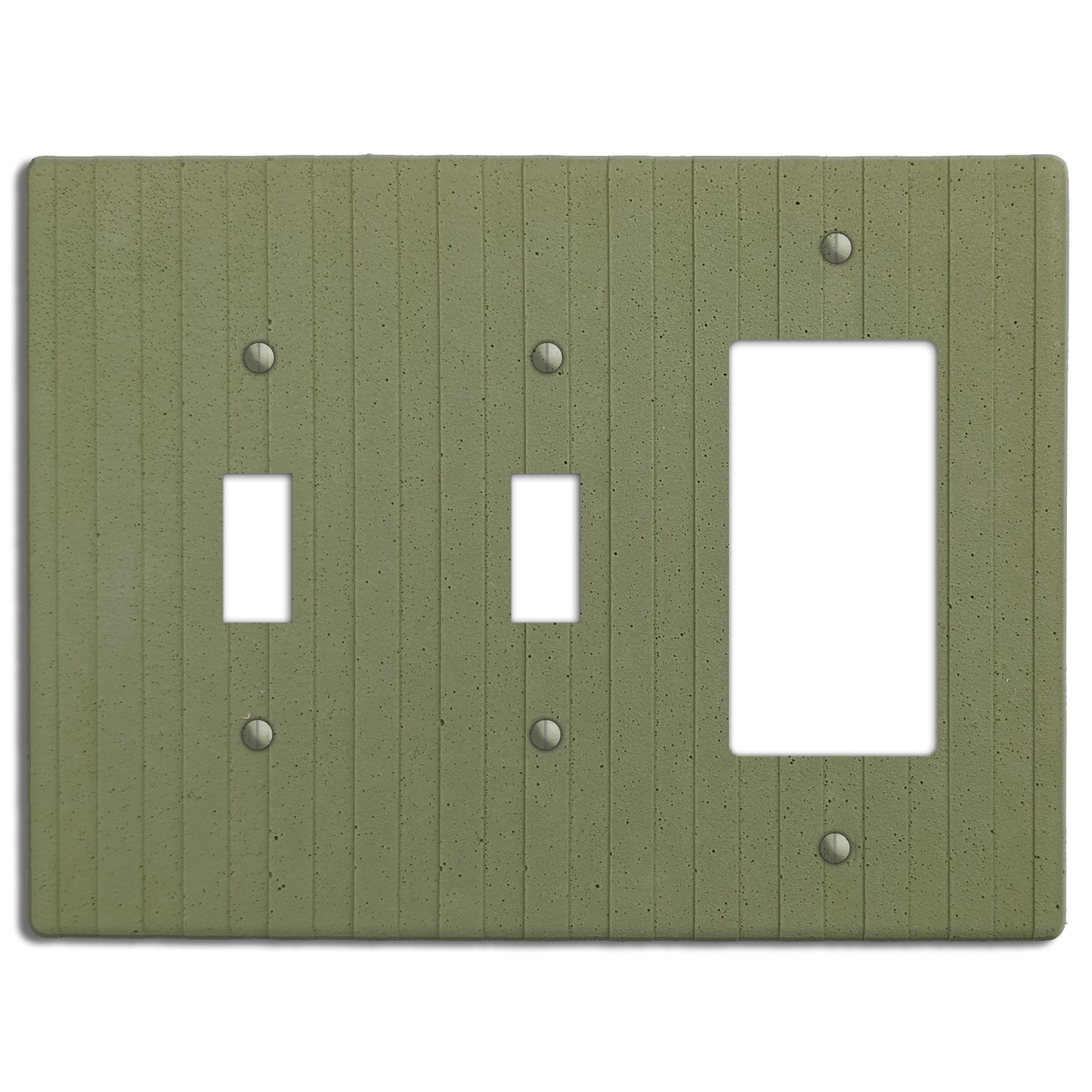 Sage Green Boho Stripes 2 Toggle / Rocker Cover Plate