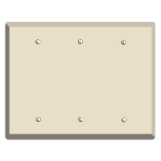 Baxter Ivory Cream 3 Blank Wallplate