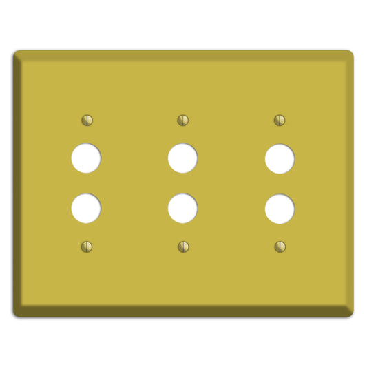 Baxter Sunflower 3 Pushbutton Wallplate