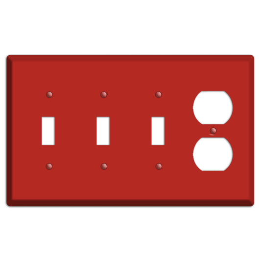 Baxter Paprika 3 Toggle / Duplex Wallplate