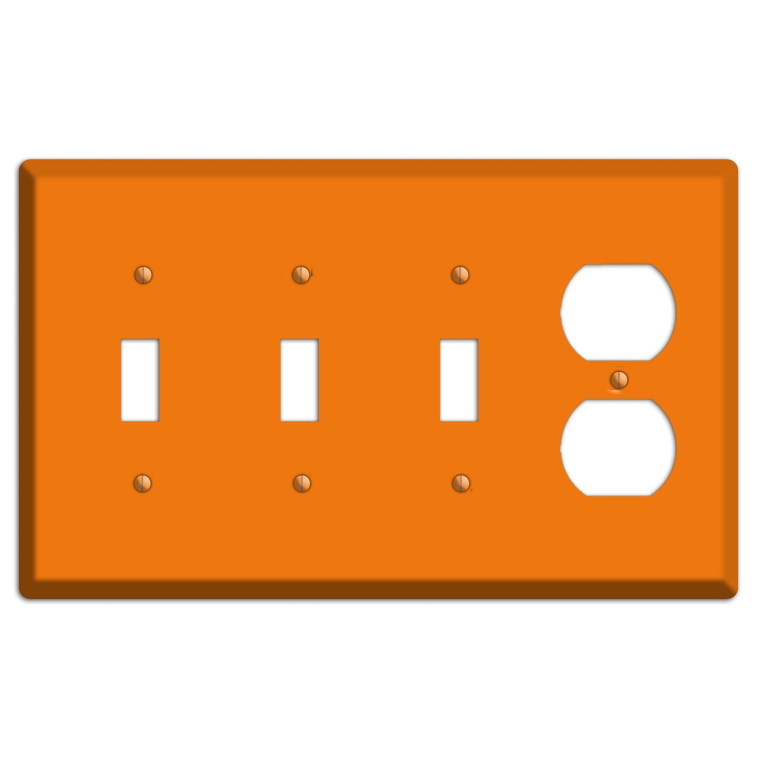 Baxter Pumpkin 3 Toggle / Duplex Wallplate