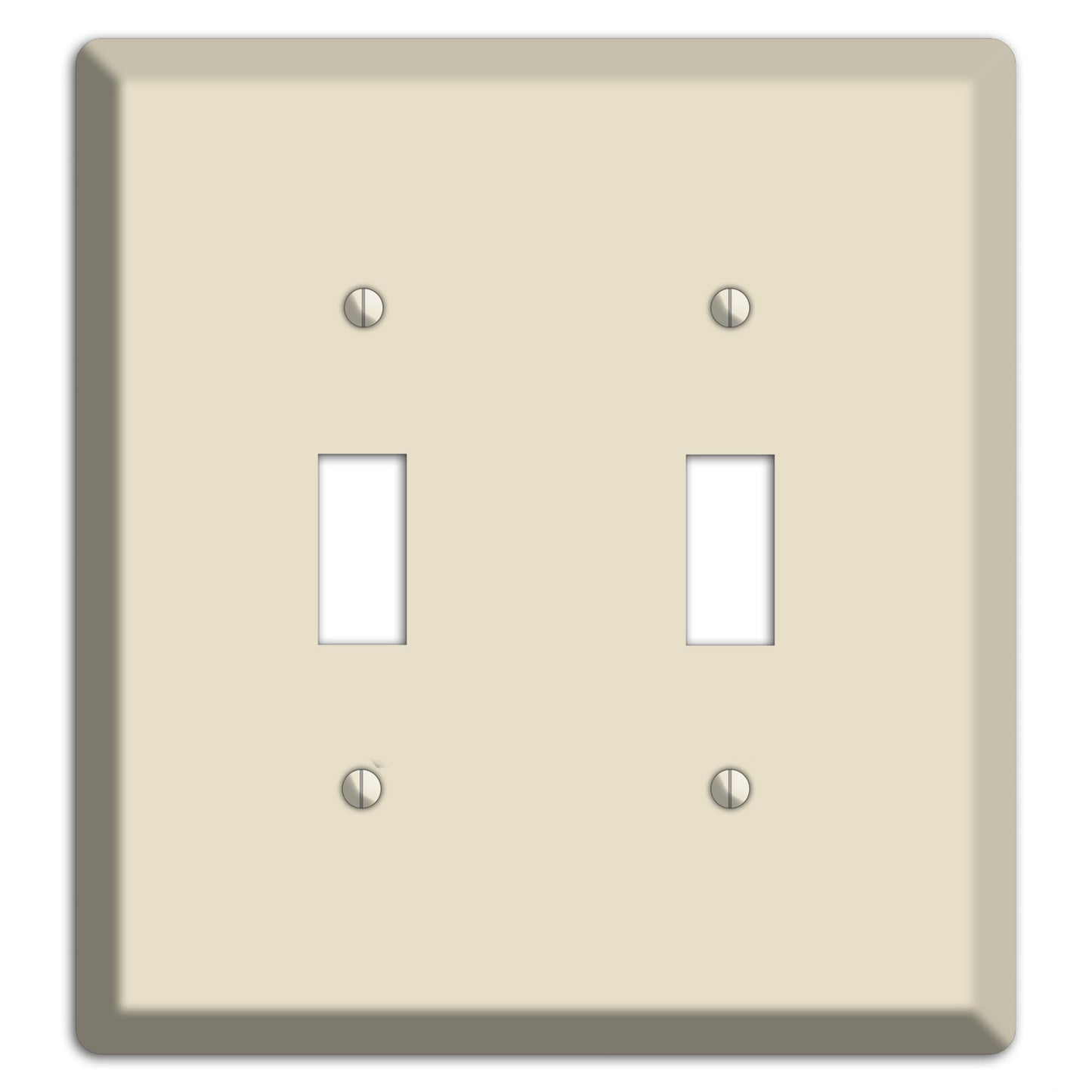 Baxter Ivory Cream 2 Toggle Wallplate