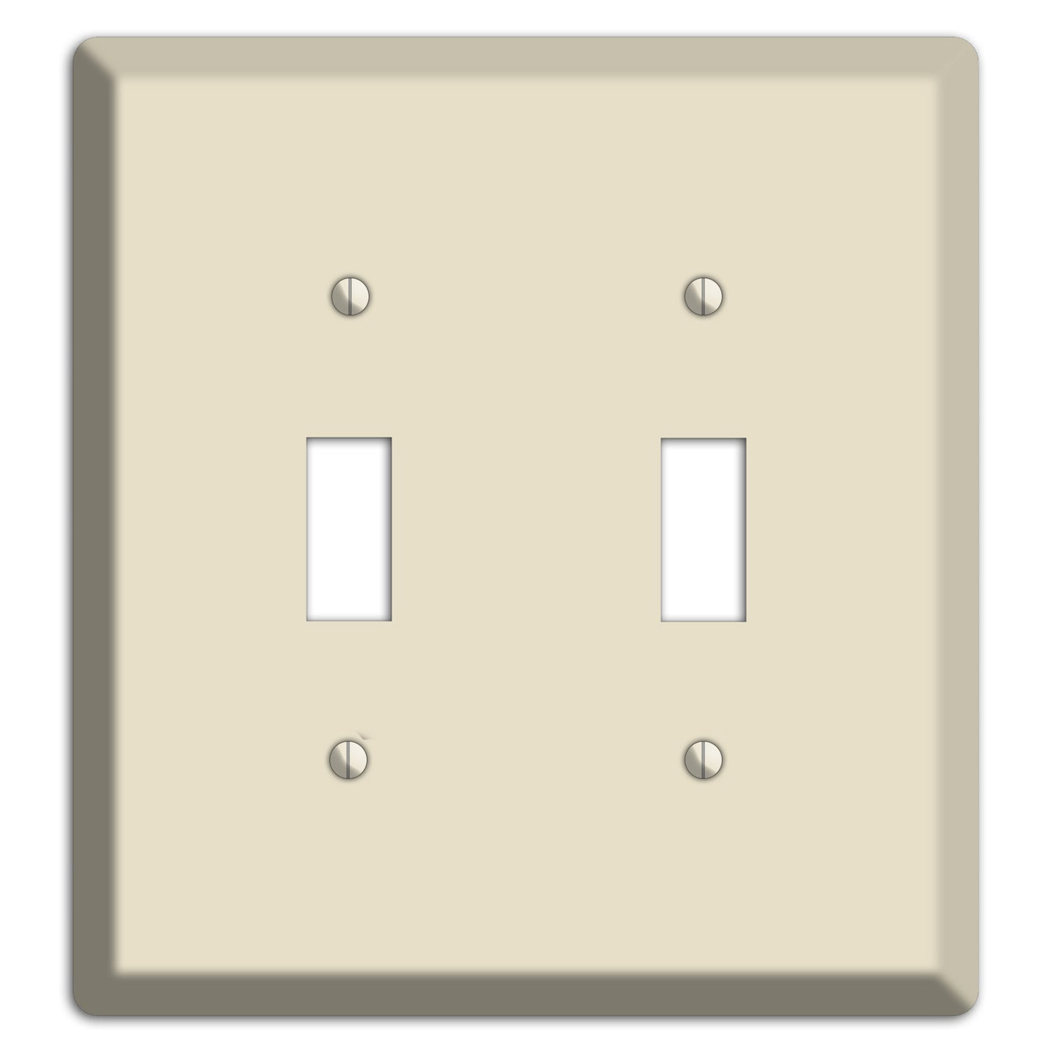 Baxter Ivory Cream 2 Toggle Wallplate