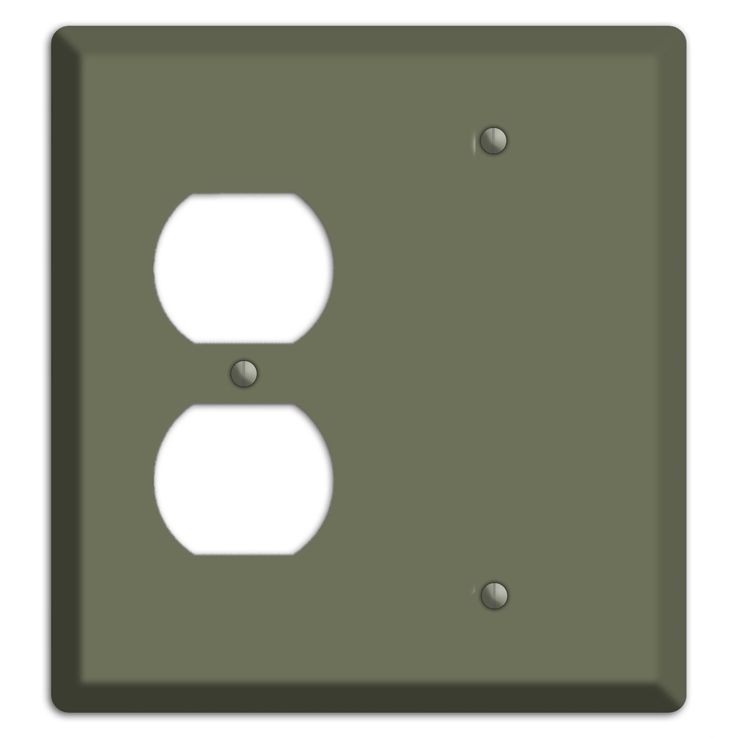 Baxter Eucalyptus Duplex / Blank Wallplate