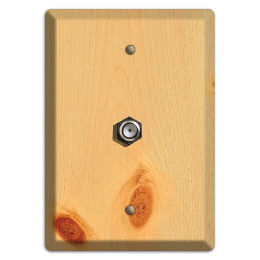 Pine Wood Cable Hardware with Plate