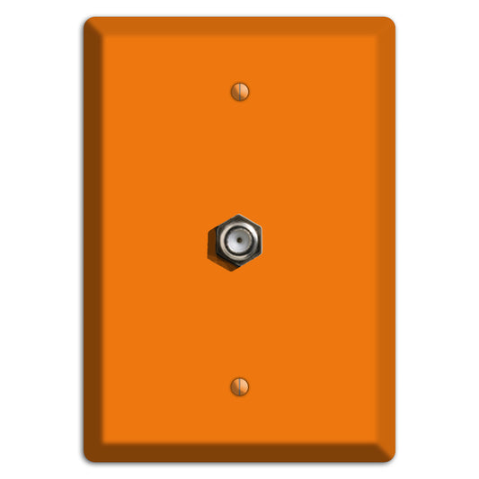 Baxter Pumpkin Cable Wallplate