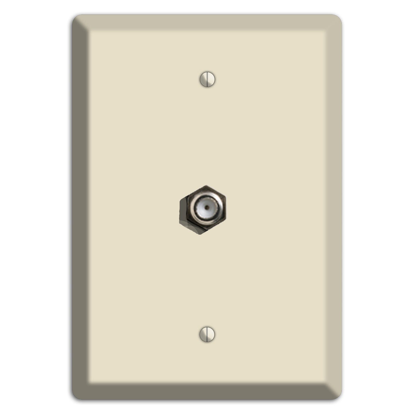 Baxter Ivory Cream Cable Wallplate