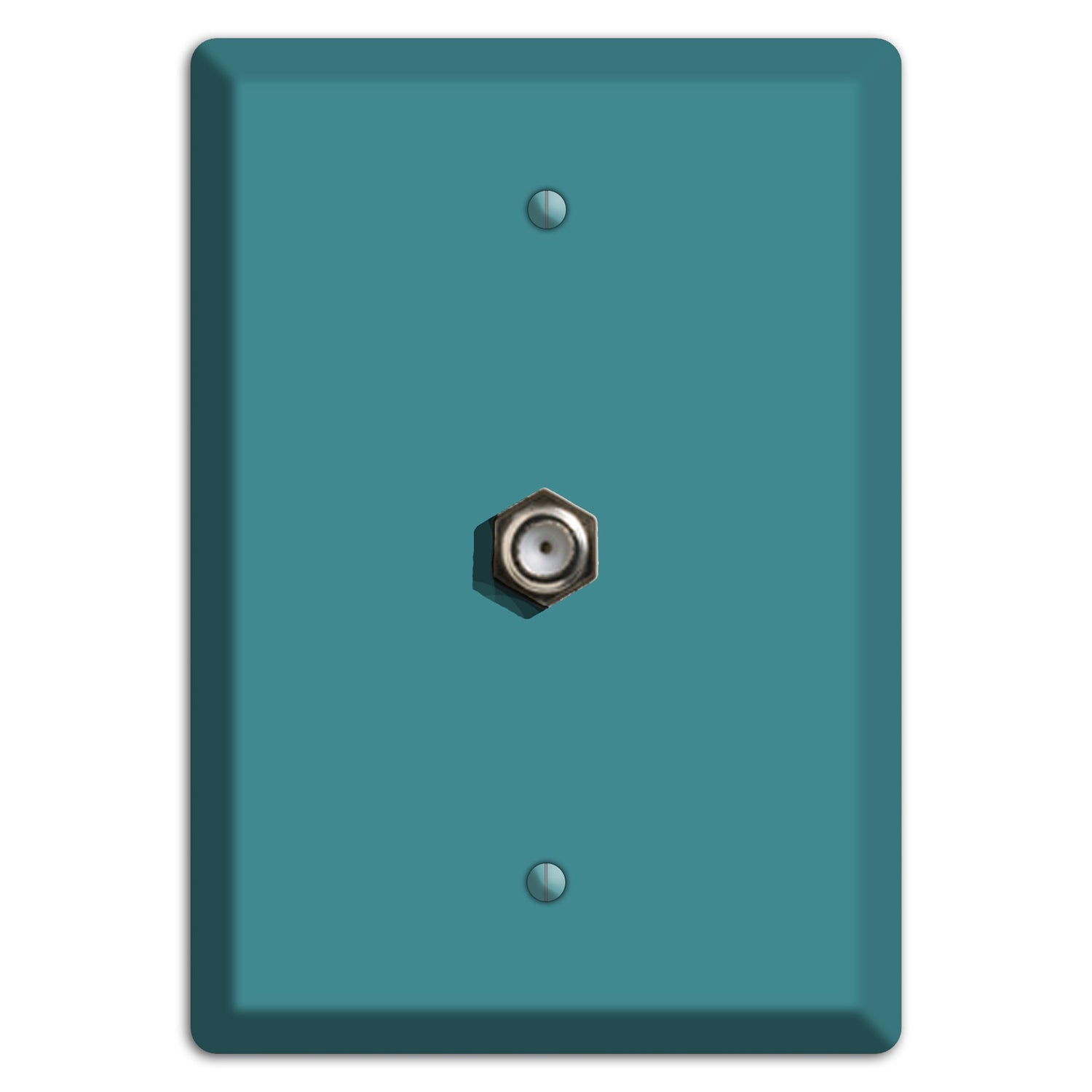 Baxter Turqouise Cable Wallplate