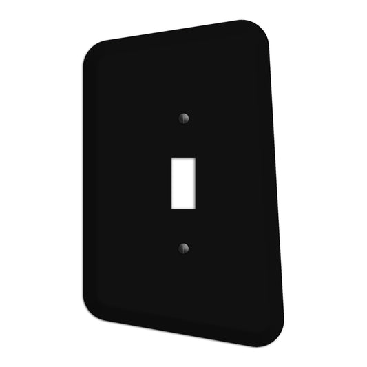 Matte Black Mid-Century Cover Plates