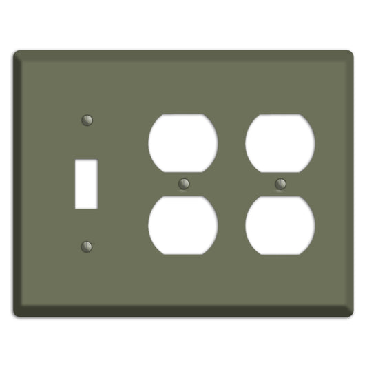 Baxter Eucalyptus Toggle / 2 Duplex Wallplate