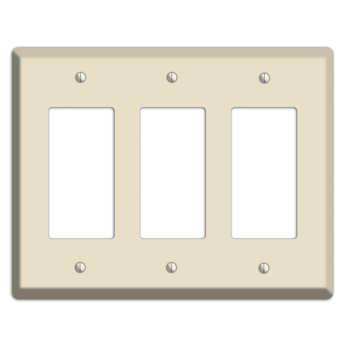 Baxter Ivory Cream 3 Rocker Wallplate