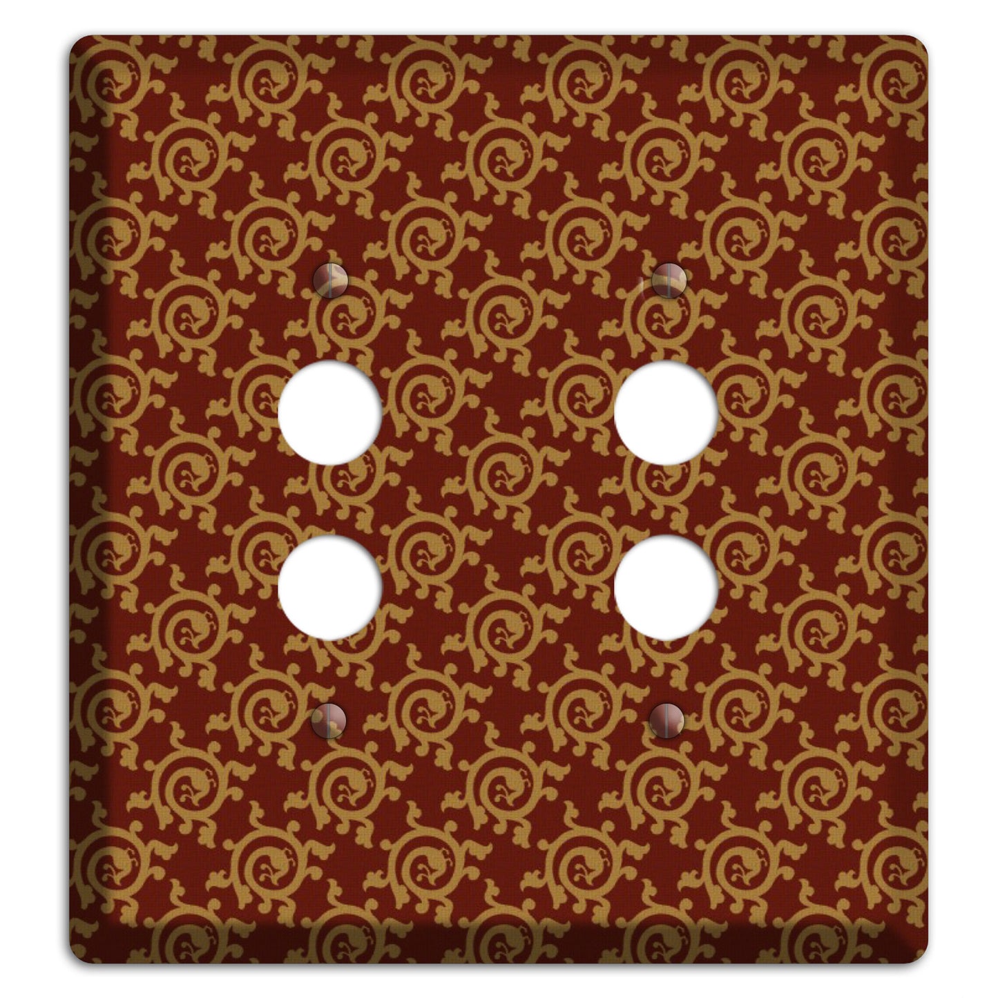 Asian Swirl Pattern 2 Pushbutton Wallplate