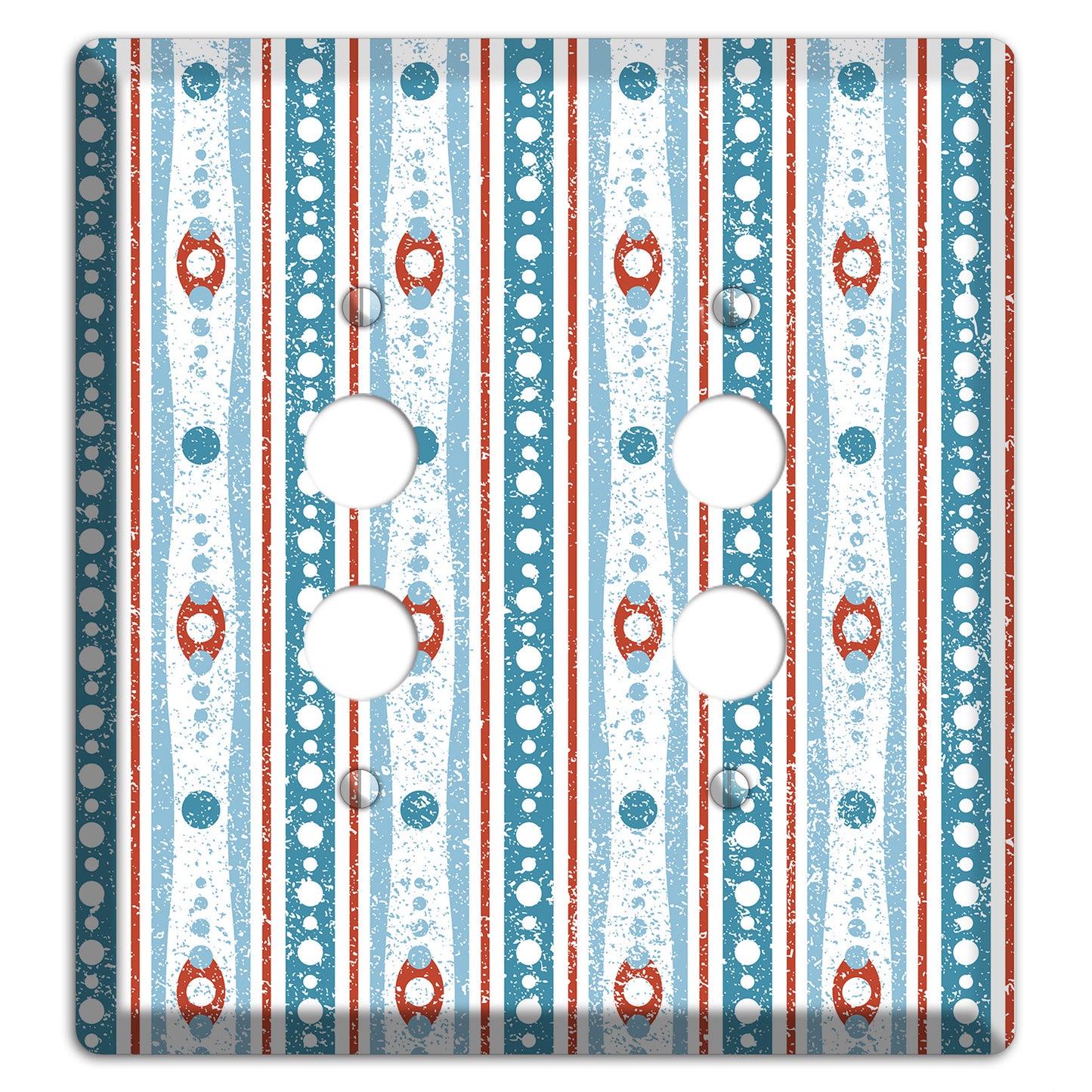 Winter Cranberry 2 Pushbutton Wallplate