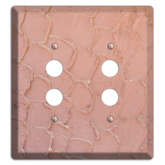 Plaster 4 2 Pushbutton Wallplate