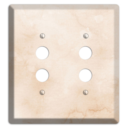 Janna Neutral Texture 2 Pushbutton Wallplate