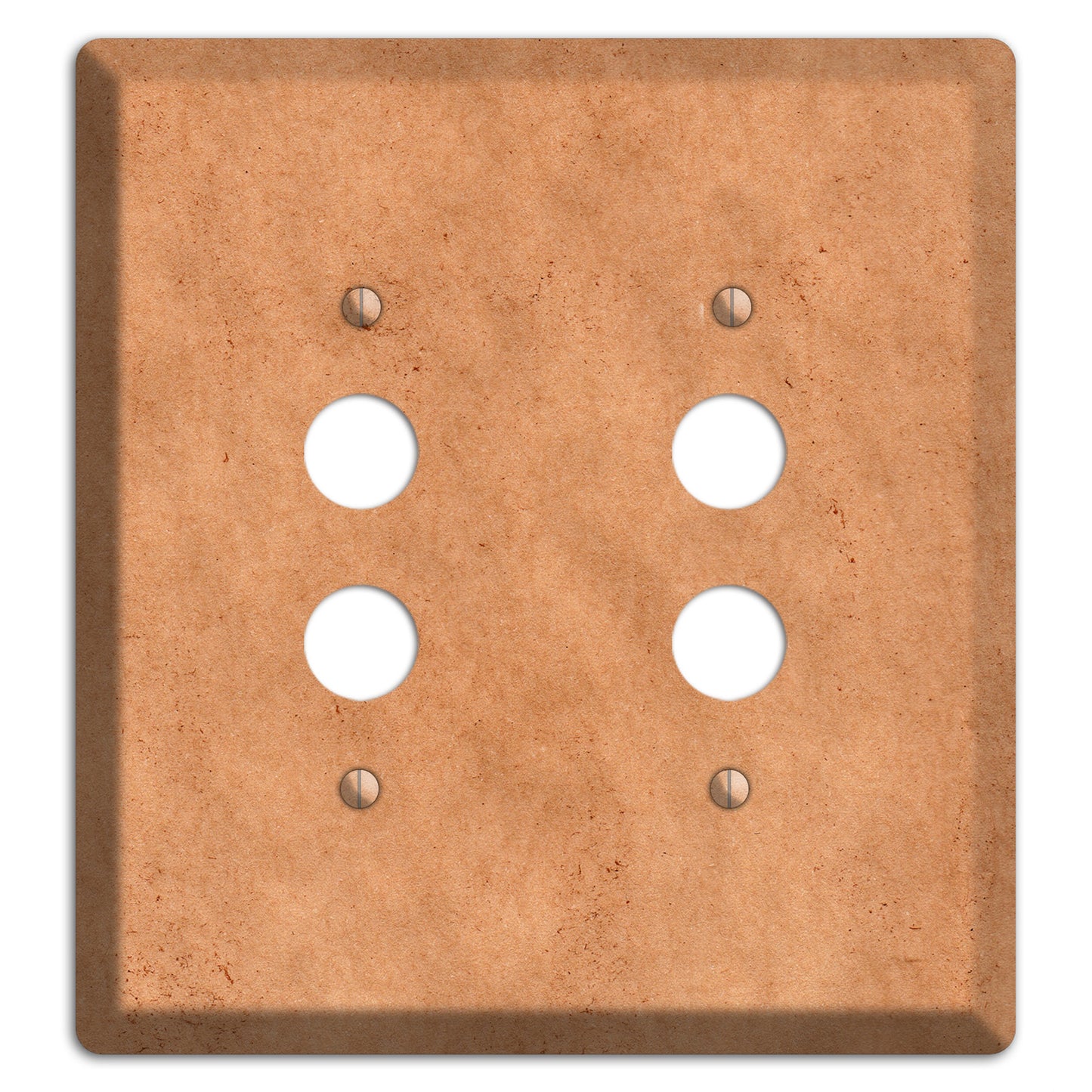 Aged Paper 7 2 Pushbutton Wallplate