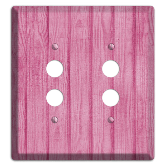 Can Can Pink Texture 2 Pushbutton Wallplate