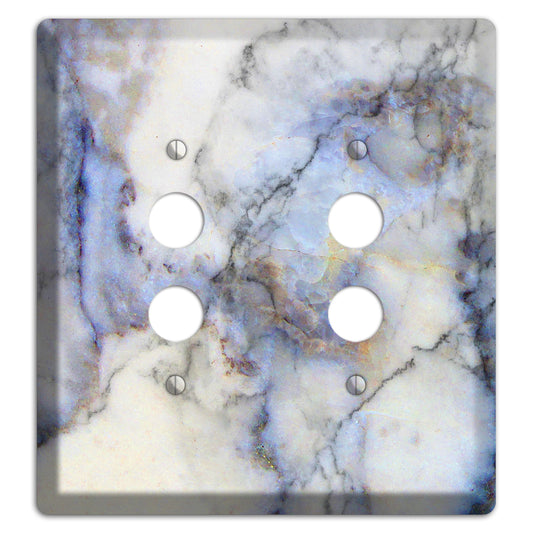 Spindle Marble 2 Pushbutton Wallplate