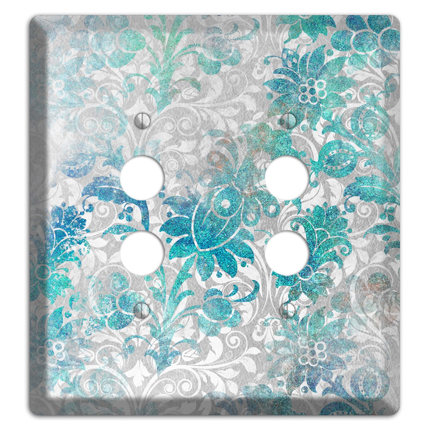 Gulf Stream Whimsical Damask 2 Pushbutton Wallplate