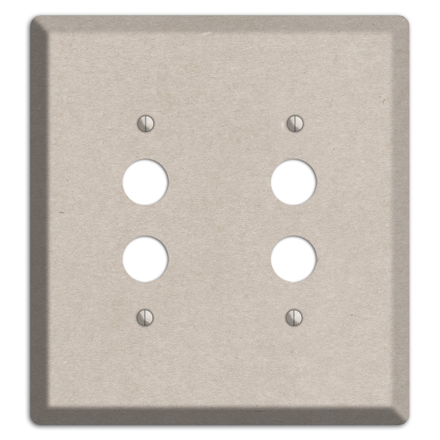 Bison Hide Kraft 2 Pushbutton Wallplate