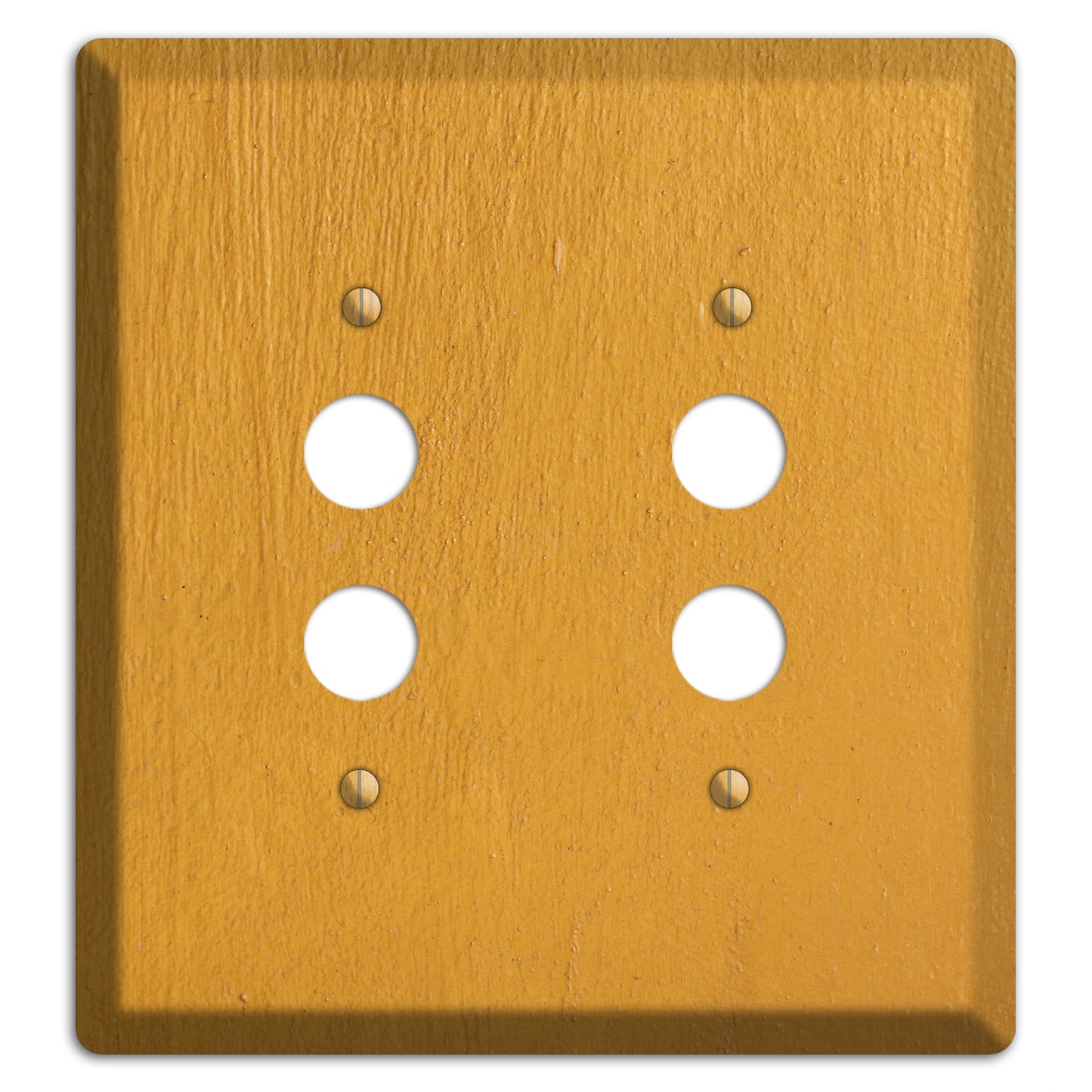 Gold Concrete 2 Pushbutton Wallplate