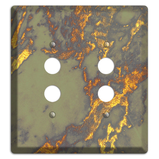 Gurkha Marble 2 Pushbutton Wallplate