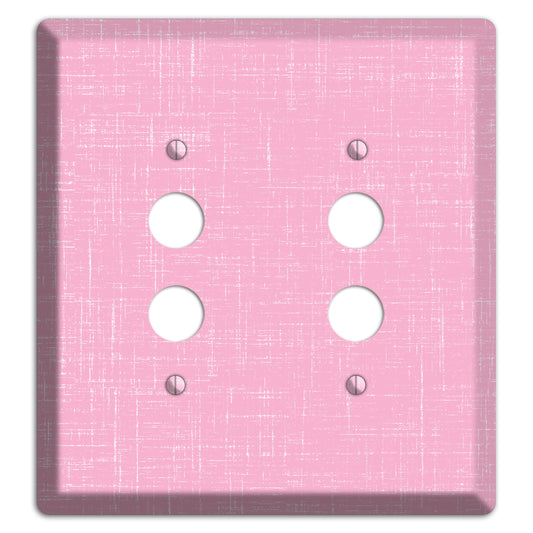 Chantilly Pink Texture 2 Pushbutton Wallplate