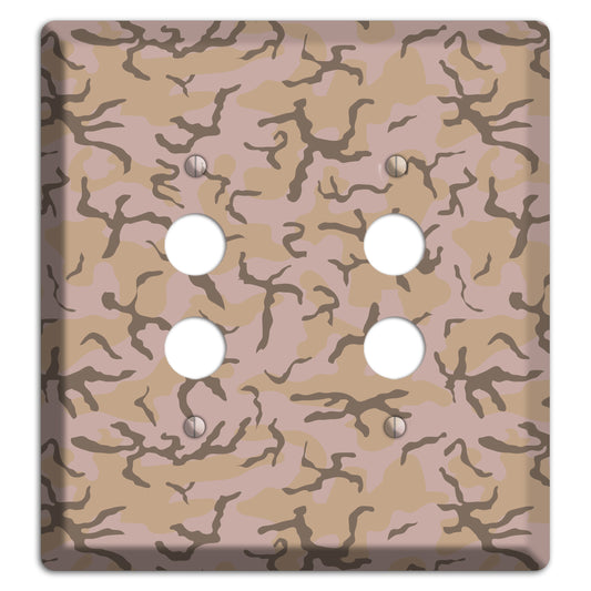 Woodland Camo 2 Pushbutton Wallplate