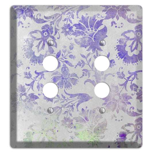 Chatelle Whimsical Damask 2 Pushbutton Wallplate