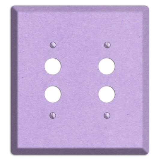 Wisteria Kraft 2 Pushbutton Wallplate