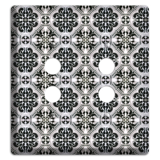 Tavira Tiles 5 2 Pushbutton Wallplate