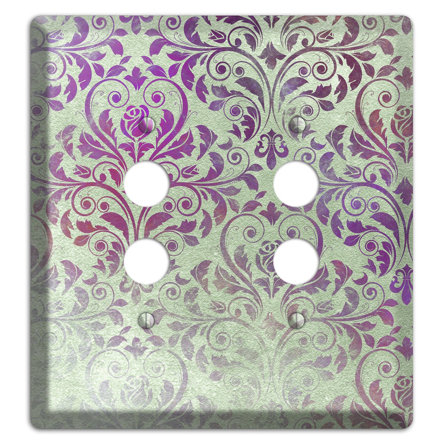 Venus Whimsical Damask 2 Pushbutton Wallplate