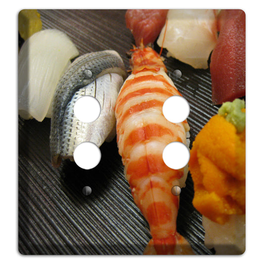 Sushi 2 Pushbutton Wallplate