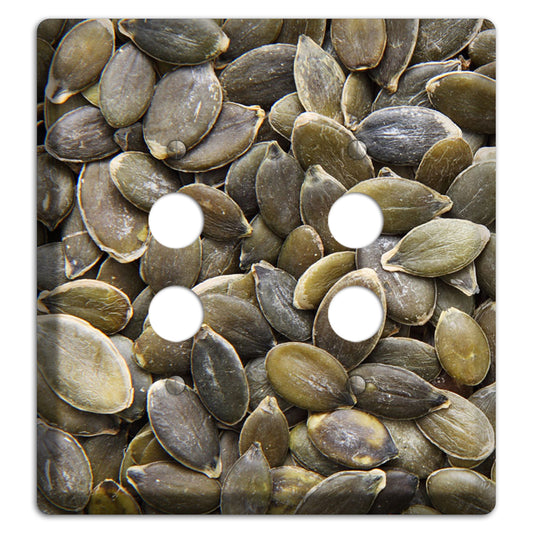 Sunflowers Seeds 2 Pushbutton Wallplate