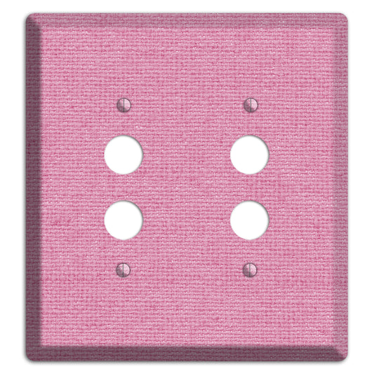 Gamboge Pink Texture 2 Pushbutton Wallplate