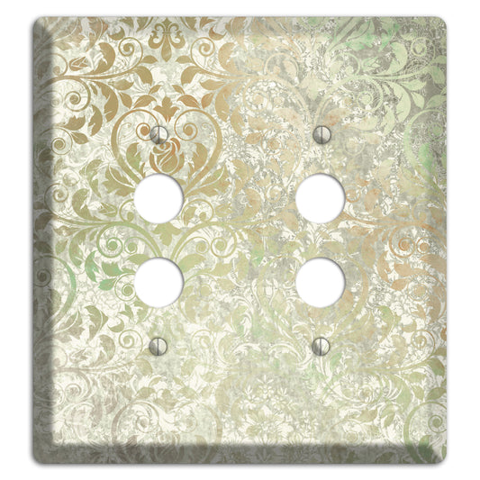 Tana Whimsical Damask 2 Pushbutton Wallplate