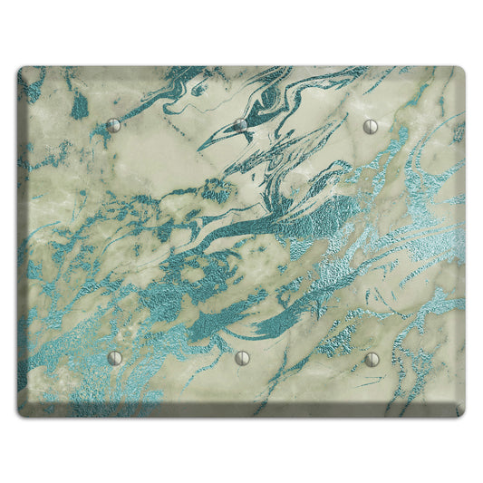 Locust Marble 3 Blank Wallplate