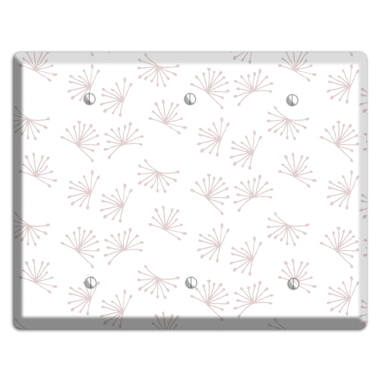 Abstract 2 3 Blank Wallplate