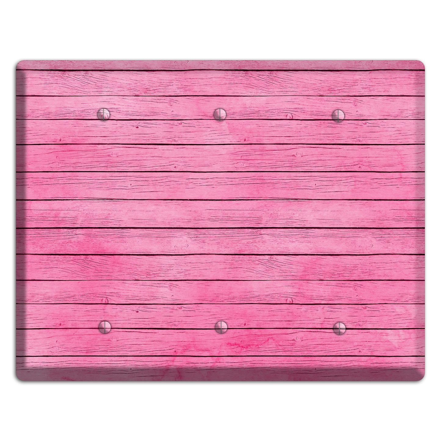 Carissma Pink Texture 3 Blank Wallplate