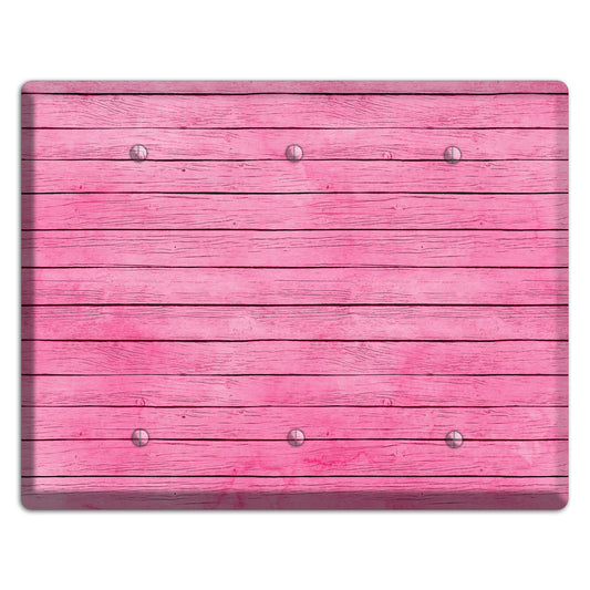 Carissma Pink Texture 3 Blank Wallplate