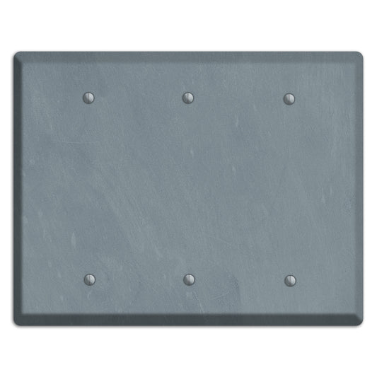 Chalk Slate 3 Blank Wallplate