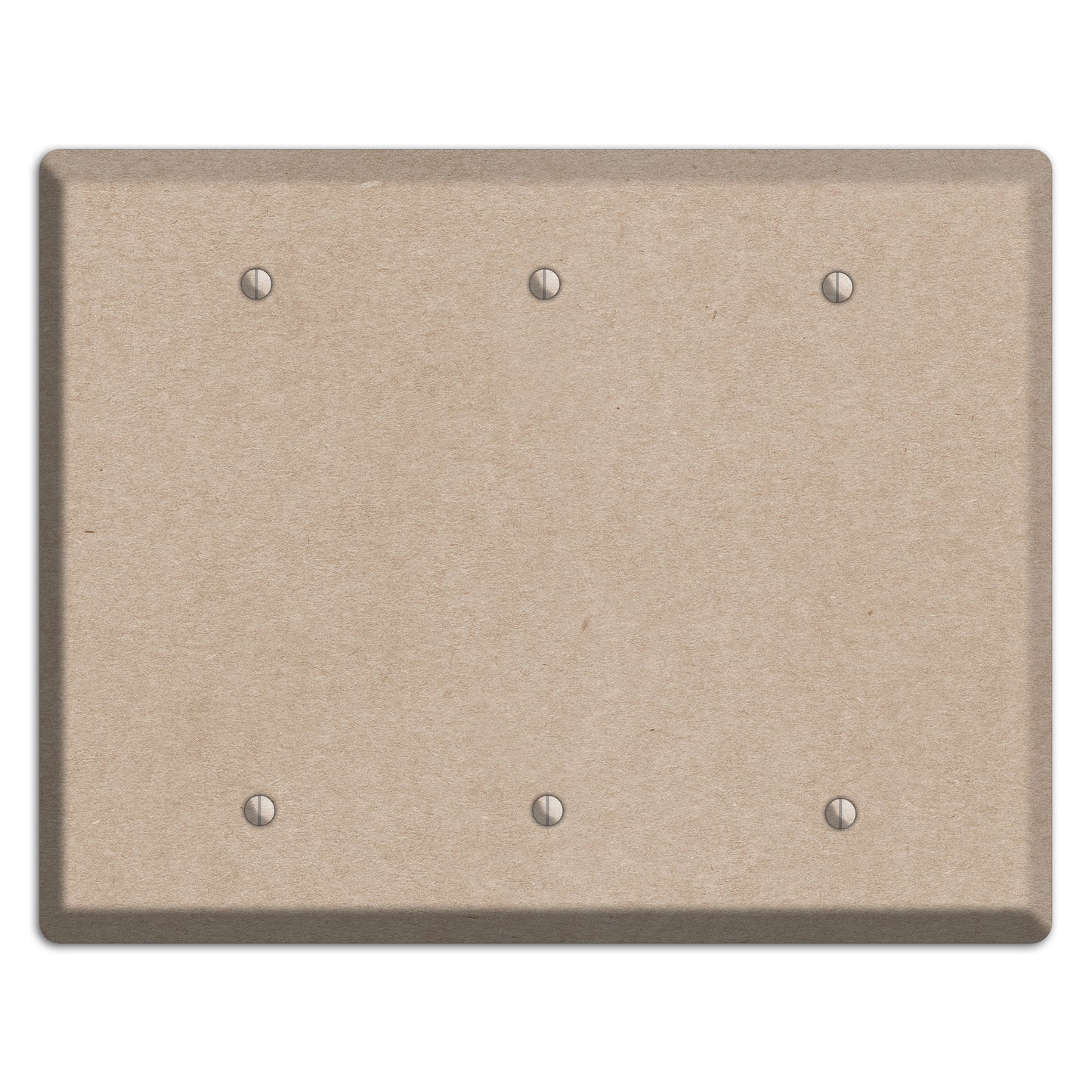 Sandrift Kraft 3 Blank Wallplate