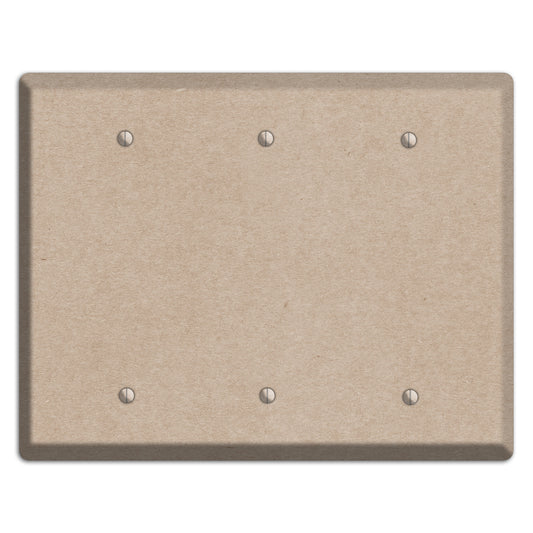 Sandrift Kraft 3 Blank Wallplate