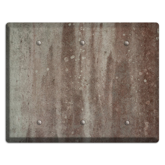 Old Concrete 14 3 Blank Wallplate