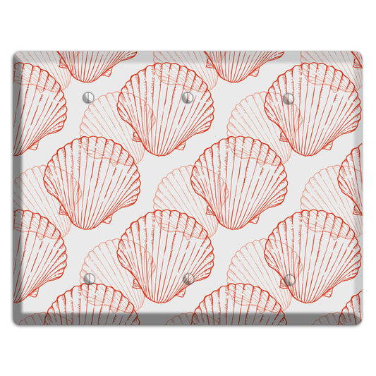 Shells 5 3 Blank Wallplate