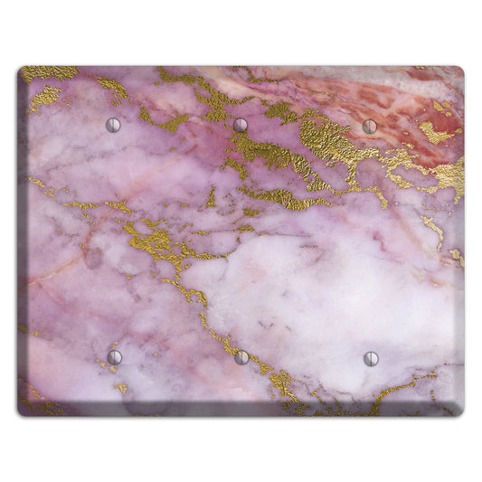 Bouquet Marble 3 Blank Wallplate