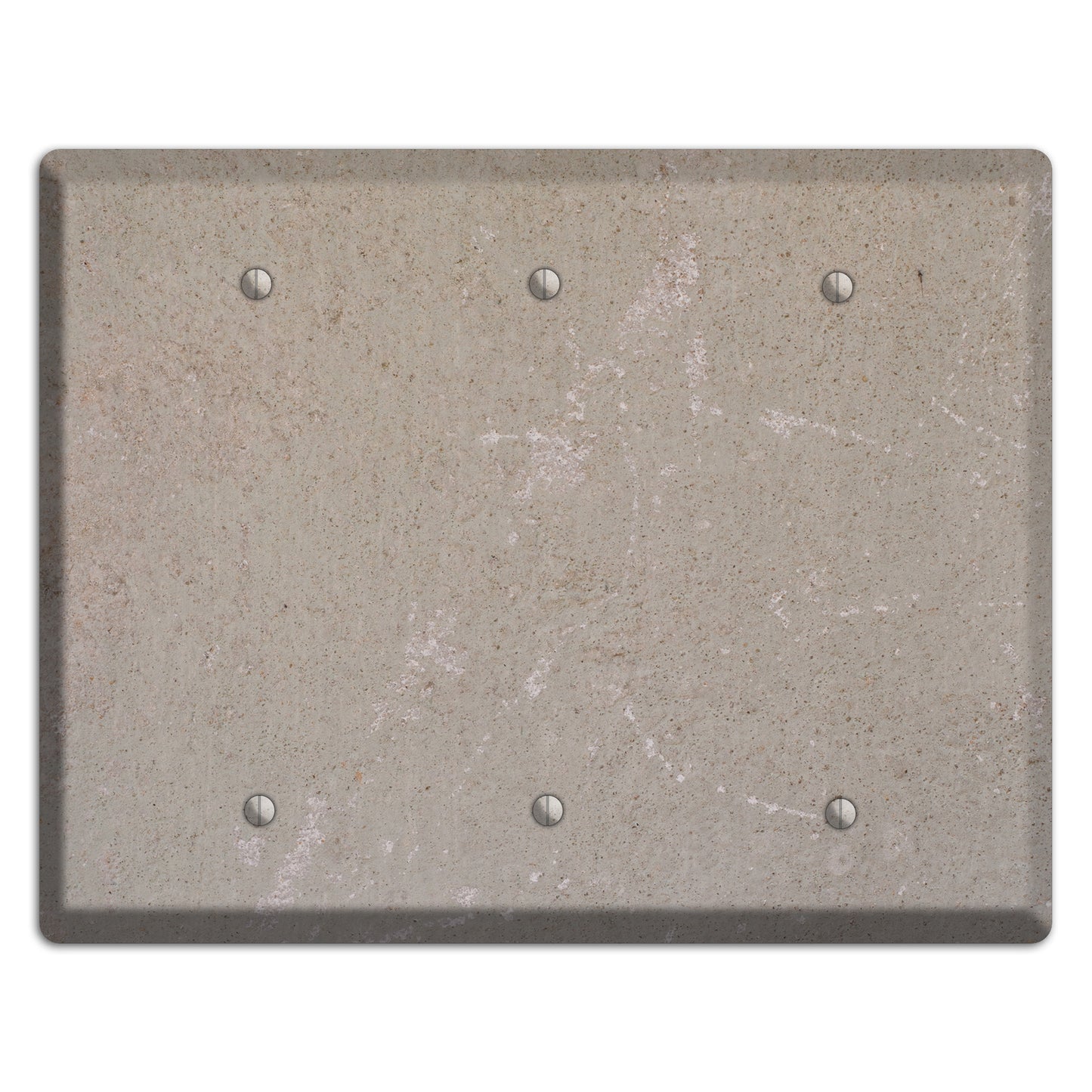 Old Concrete 7 3 Blank Wallplate